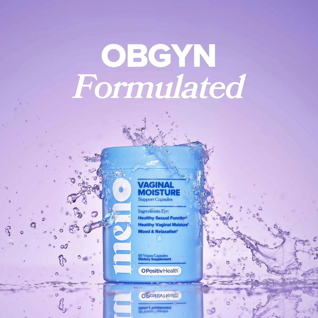 O POSITIV - MENO Vaginal Moisture Support Capsules 60 Capsulas - The Red Vitamin MX - Suplementos Alimenticios - {{ shop.shopifyCountryName }}