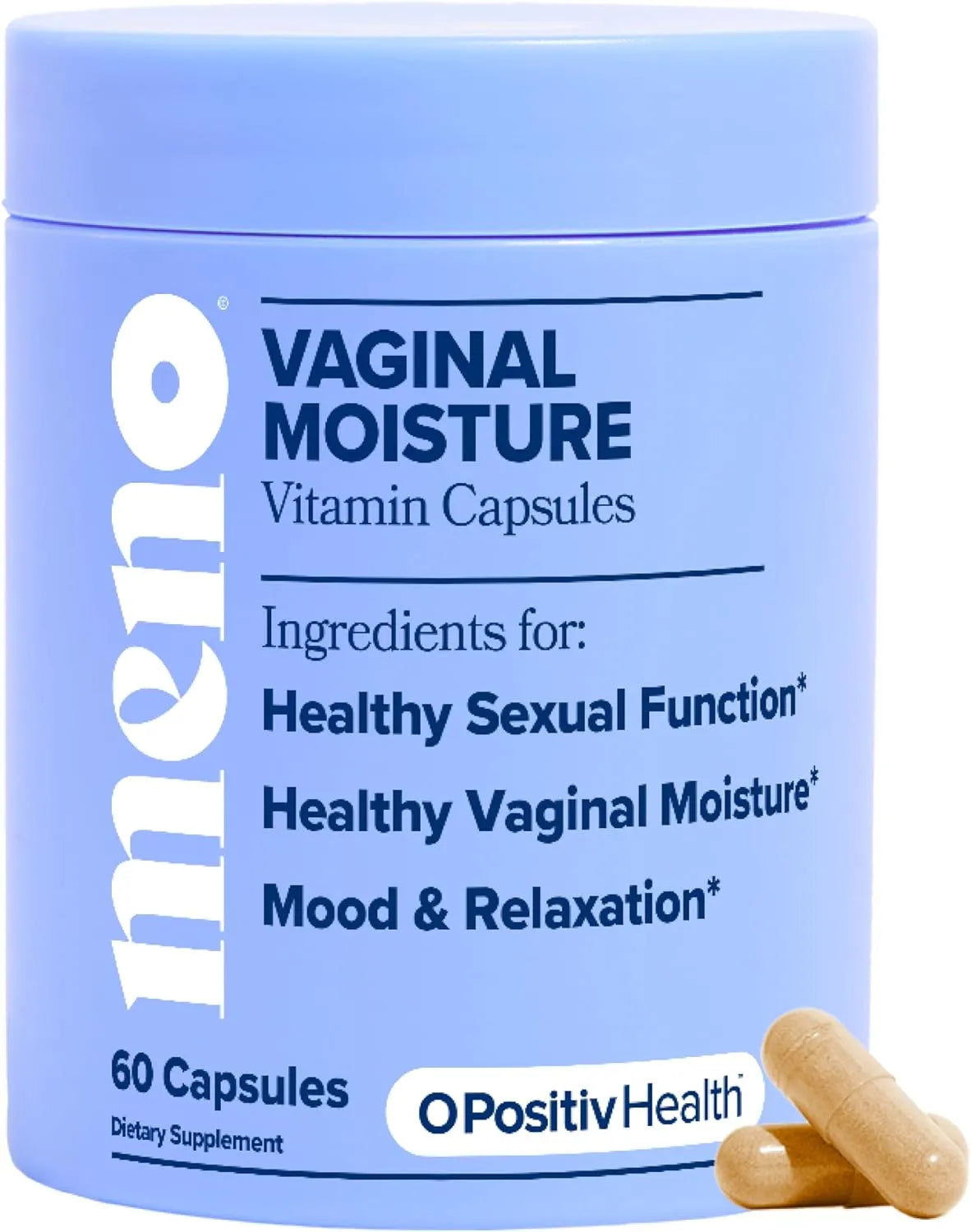 O POSITIV - MENO Vaginal Moisture Support Capsules 60 Capsulas - The Red Vitamin MX - Suplementos Alimenticios - {{ shop.shopifyCountryName }}