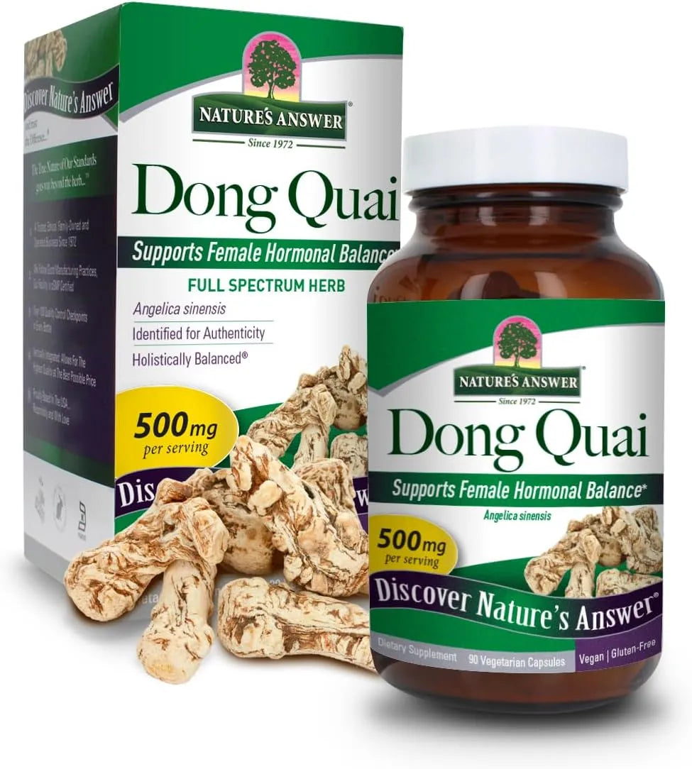 NATURE´S ANSWER - Nature's Answer Dong Quai Root 1000Mg. 90 Capsulas - The Red Vitamin MX - Suplementos Alimenticios - {{ shop.shopifyCountryName }}