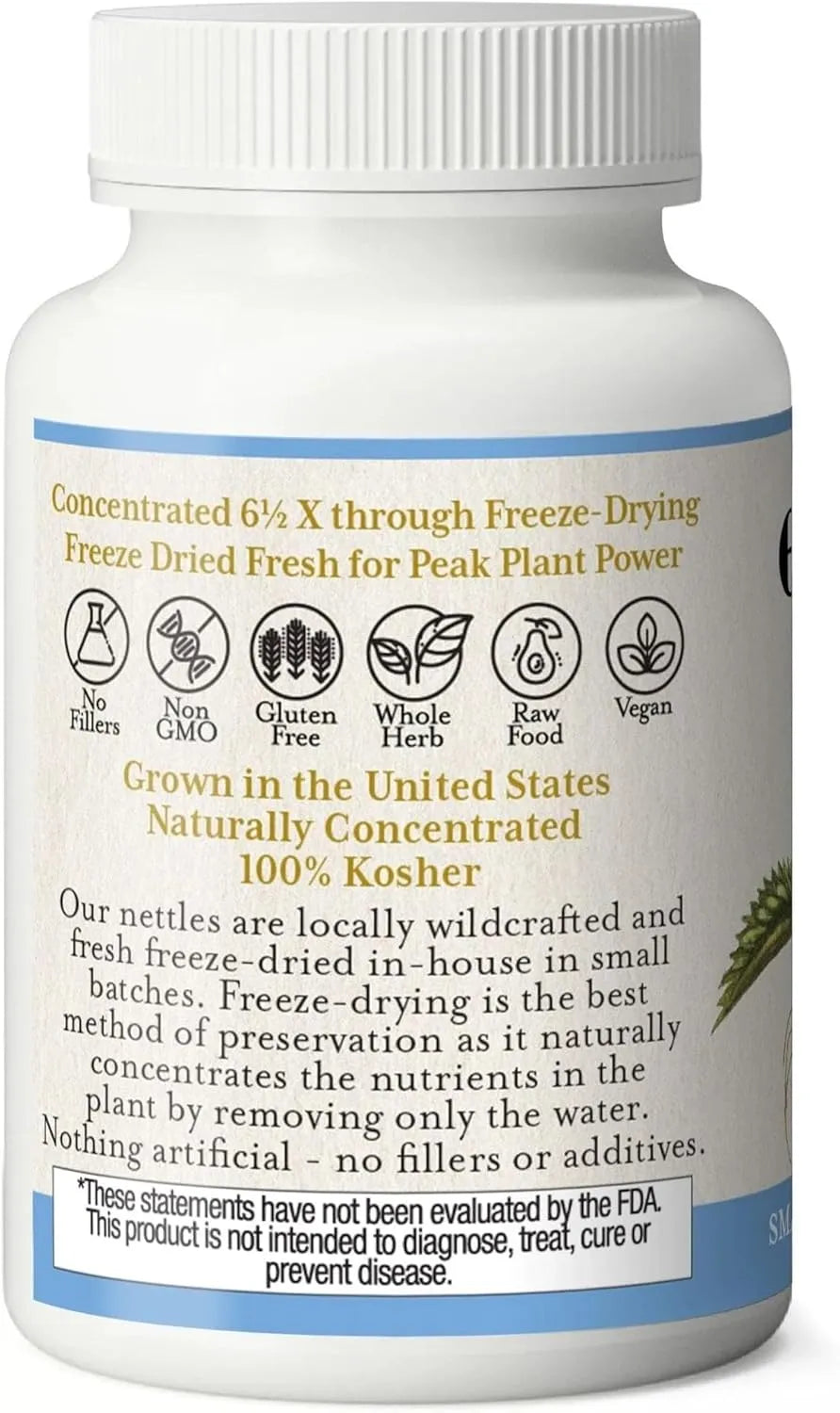 ECLECTIC HERB - Eclectic Institute Raw Fresh Freeze-Dried Non-GMO Nettle Root 90 Capsulas - The Red Vitamin MX - Suplementos Alimenticios - {{ shop.shopifyCountryName }}