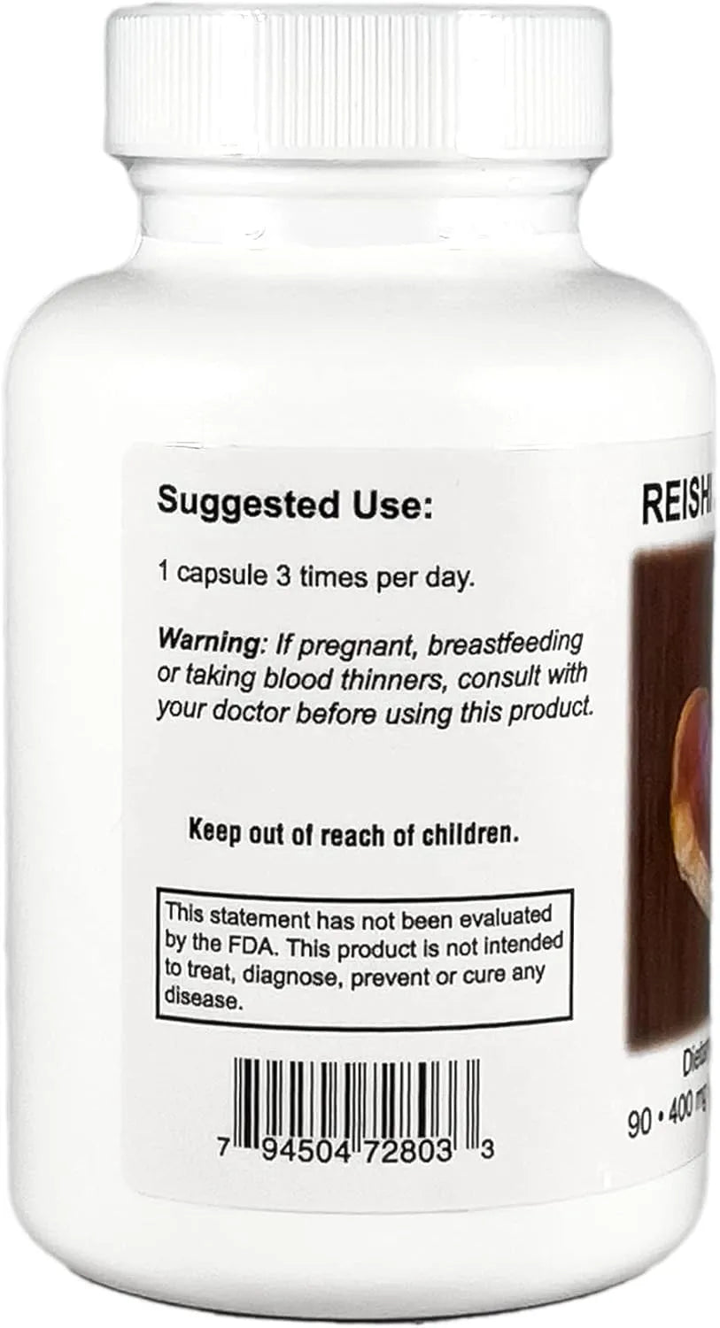 SUPREME NUTRITION - Supreme Nutrition Reishi Supreme 90 Capsulas - The Red Vitamin MX - Suplementos Alimenticios - {{ shop.shopifyCountryName }}