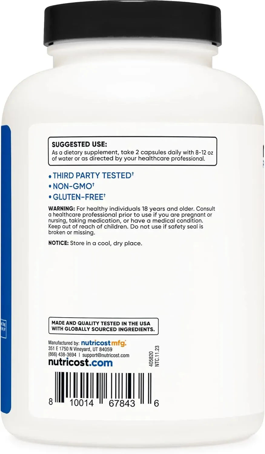 NUTRICOST - Nutricost EAA 1200Mg. 240 Capsulas - The Red Vitamin MX - Suplementos Alimenticios - {{ shop.shopifyCountryName }}