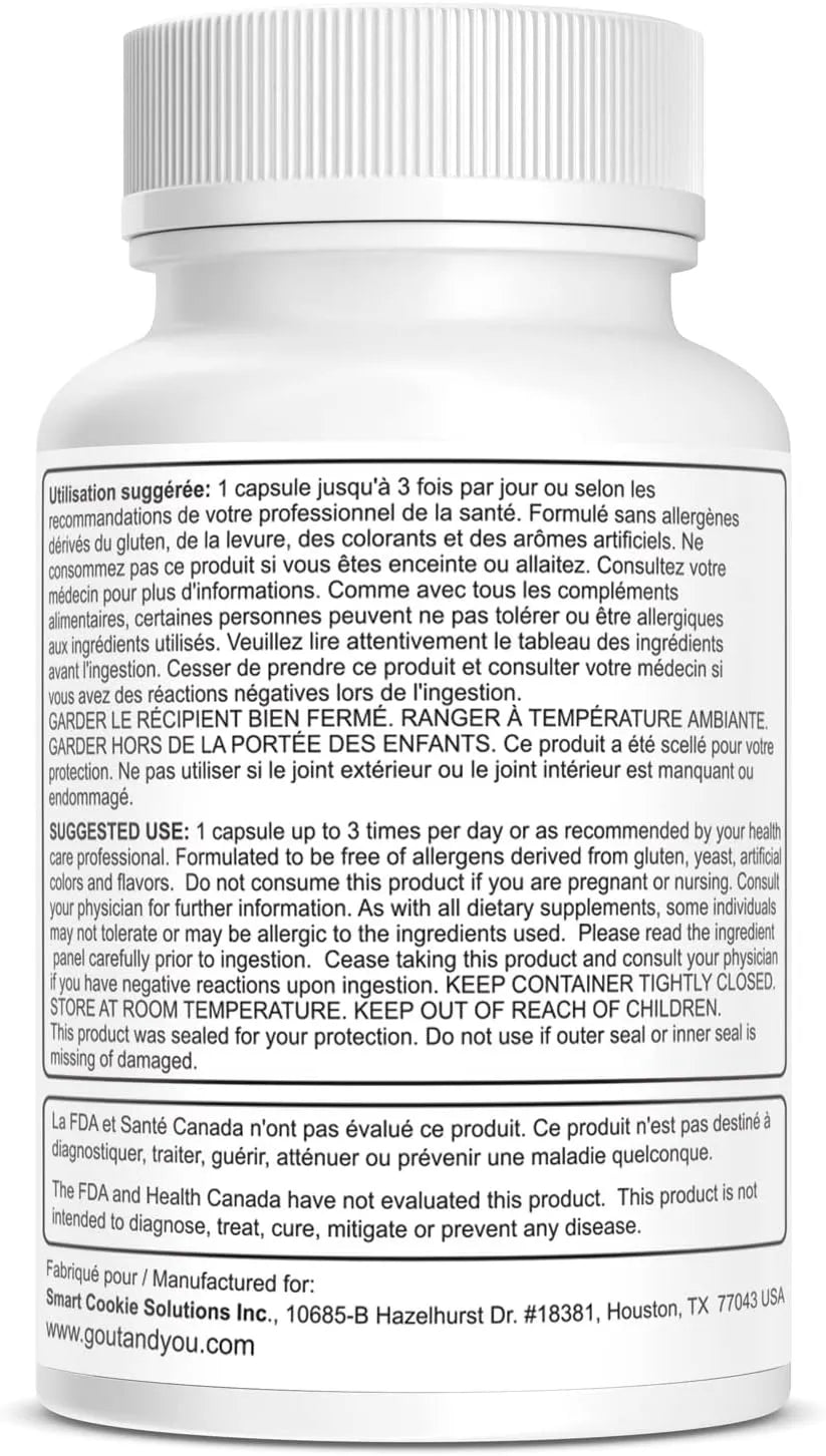 GOUT AND YOU - Gout and You Tart Cherry Extract 3000Mg. 90 Capsulas - The Red Vitamin MX - Suplementos Alimenticios - {{ shop.shopifyCountryName }}