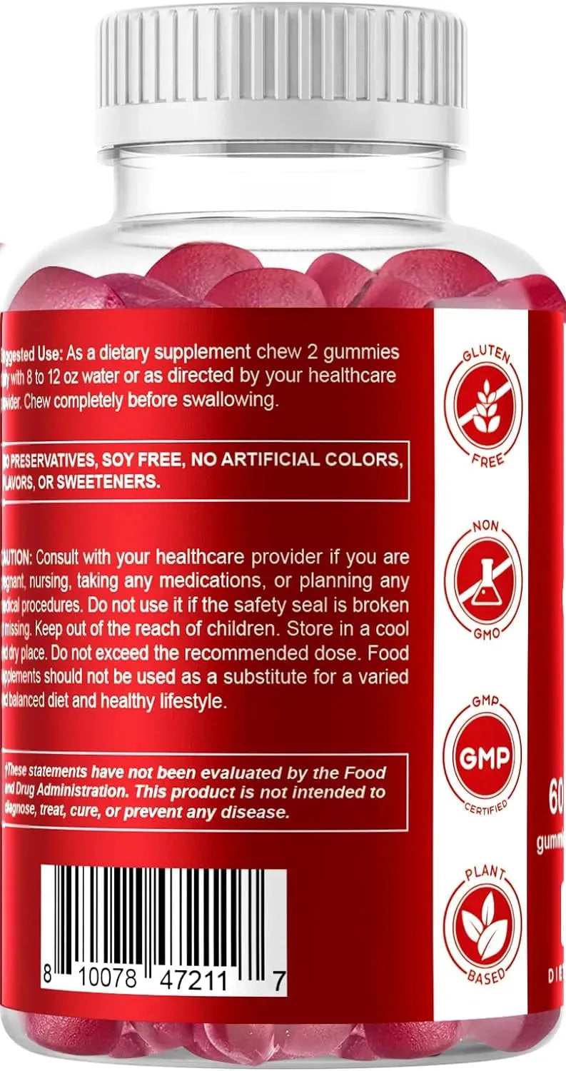 VITAMATIC - Vitamatic Sugar Free Chromium Gummies with Ceylon Cinnamon 60 Gomitas - The Red Vitamin MX - Suplementos Alimenticios - {{ shop.shopifyCountryName }}