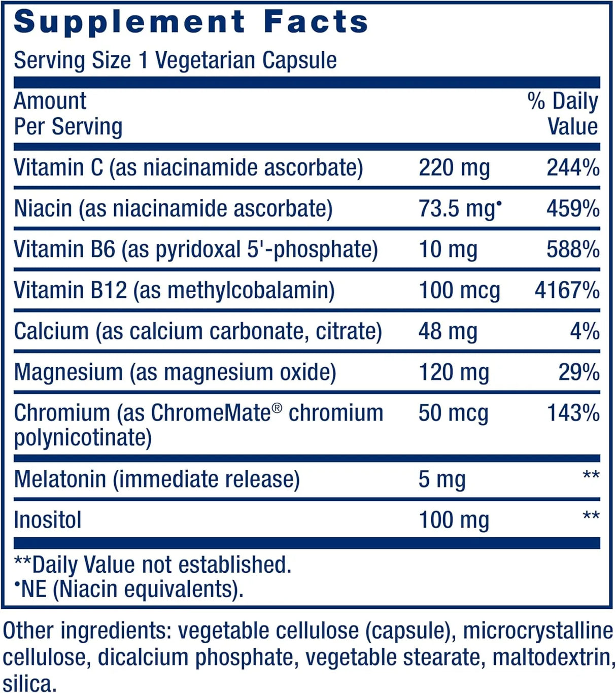 LIFE EXTENSION - Life Extension Quiet Sleep Melatonin 5Mg. 60 Capsulas - The Red Vitamin MX - Suplementos Alimenticios - {{ shop.shopifyCountryName }}
