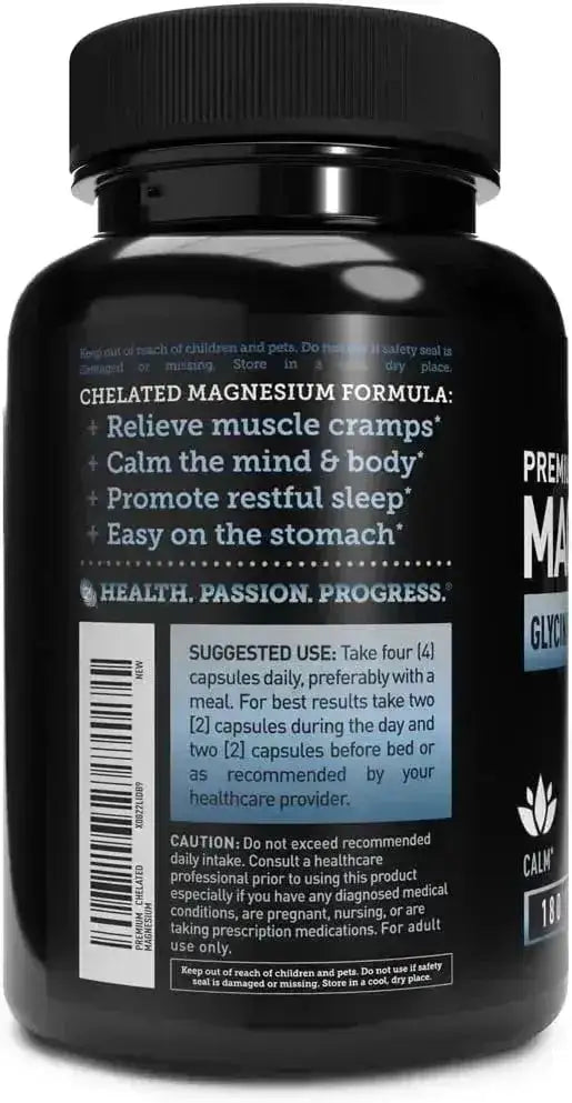 ZEAL NATURALS - Zeal Naturals Premium Chelated Magnesium Glycinate, Malate, Citrate 400Mg. 180 Capsulas - The Red Vitamin MX - Suplementos Alimenticios - {{ shop.shopifyCountryName }}