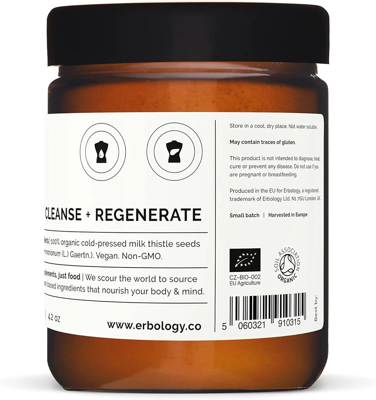 ERBOLOGY - Erbology Organic Milk Thistle Powder 30 Servicios 90Gr. - The Red Vitamin MX - Suplementos Alimenticios - {{ shop.shopifyCountryName }}