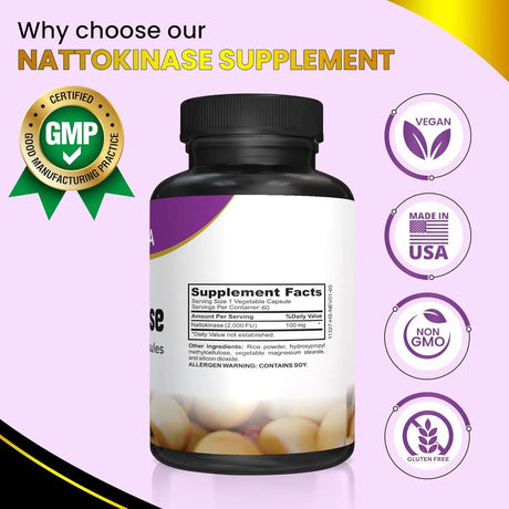 ZOZYLA - ZOZYLA Nattokinase 2,000 FU 60 Capsulas - The Red Vitamin MX - Suplementos Alimenticios - {{ shop.shopifyCountryName }}