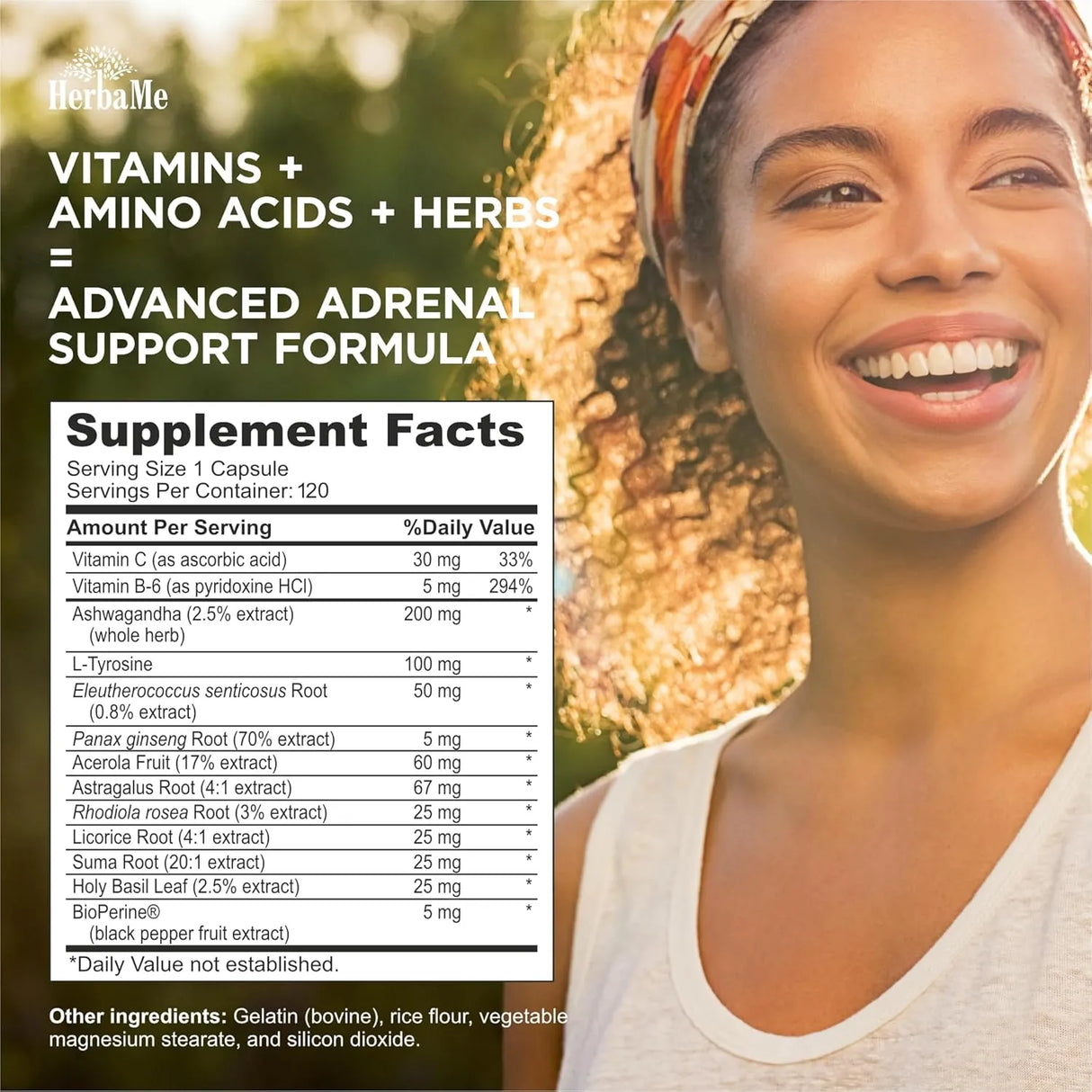 HERBAME - HerbaMe Adrenal Pump 120 Capsulas - The Red Vitamin MX - Suplementos Alimenticios - {{ shop.shopifyCountryName }}