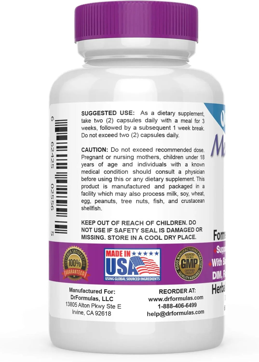DR FORMULAS - DrFormulas Menopause Supplement 60 Capsulas - The Red Vitamin MX - Suplementos Alimenticios - {{ shop.shopifyCountryName }}