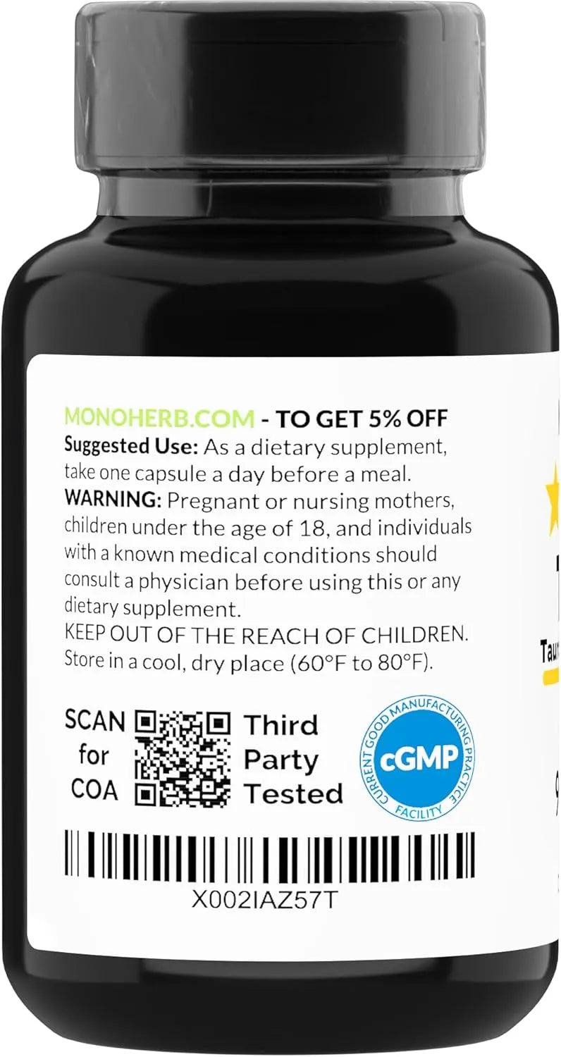 MONOHERB - Monoherb TUDCA 250Mg. 90 Capsulas - The Red Vitamin MX - Suplementos Alimenticios - {{ shop.shopifyCountryName }}