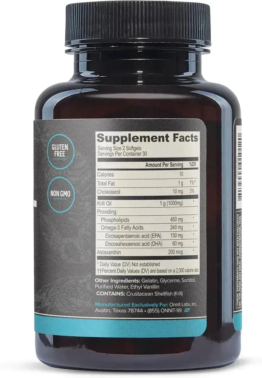 ONNIT - ONNIT Antarctic Krill Oil 1000Mg. 60 Capsulas Blandas - The Red Vitamin MX - Suplementos Alimenticios - {{ shop.shopifyCountryName }}