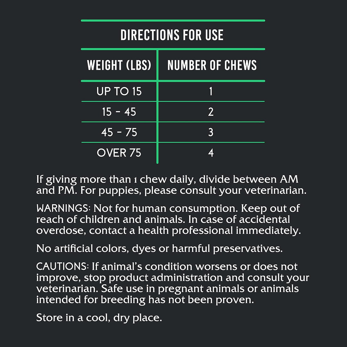 FIDELIS Joint Support Plus+ Hip & Joint Supplement for Dogs 60 Masticables