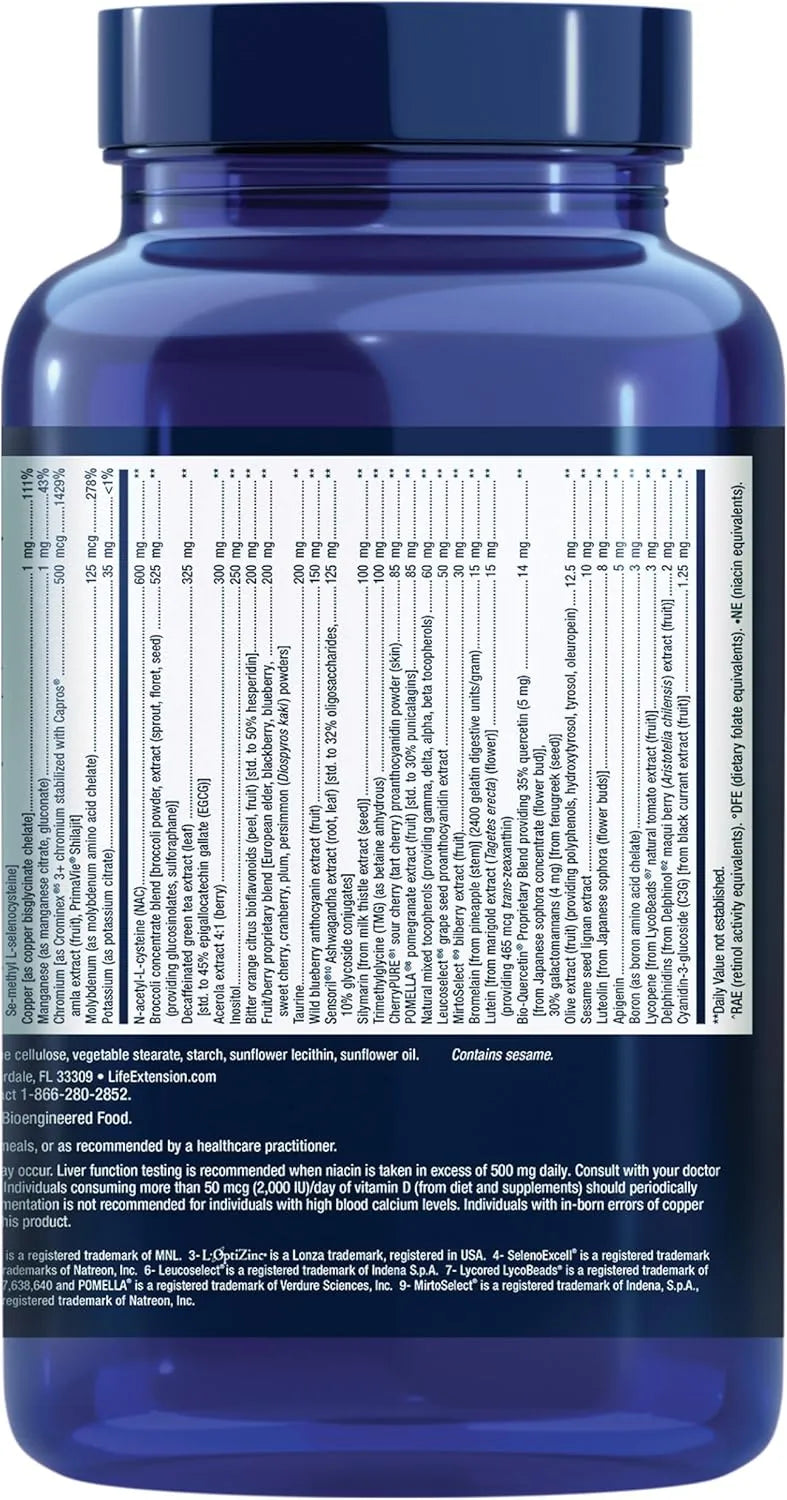 LIFE EXTENSION - Life Extension Mix 360 Capsulas - The Red Vitamin MX - Suplementos Alimenticios - {{ shop.shopifyCountryName }}