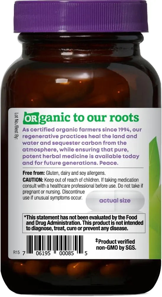 OREGON'S WILD HARVEST - Oregon's Wild Harvest Certified Organic Milk Thistle Dandelion 90 Capsulas - The Red Vitamin MX - Suplementos Alimenticios - {{ shop.shopifyCountryName }}