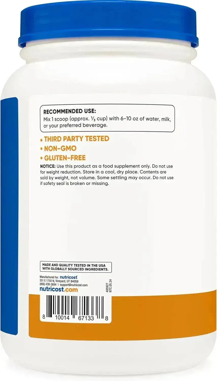 NUTRICOST - Nutricost Whey Protein Concentrate Chocolate Peanut Butter 25 Servicios 907Gr. - The Red Vitamin MX - Suplementos Alimenticios - {{ shop.shopifyCountryName }}