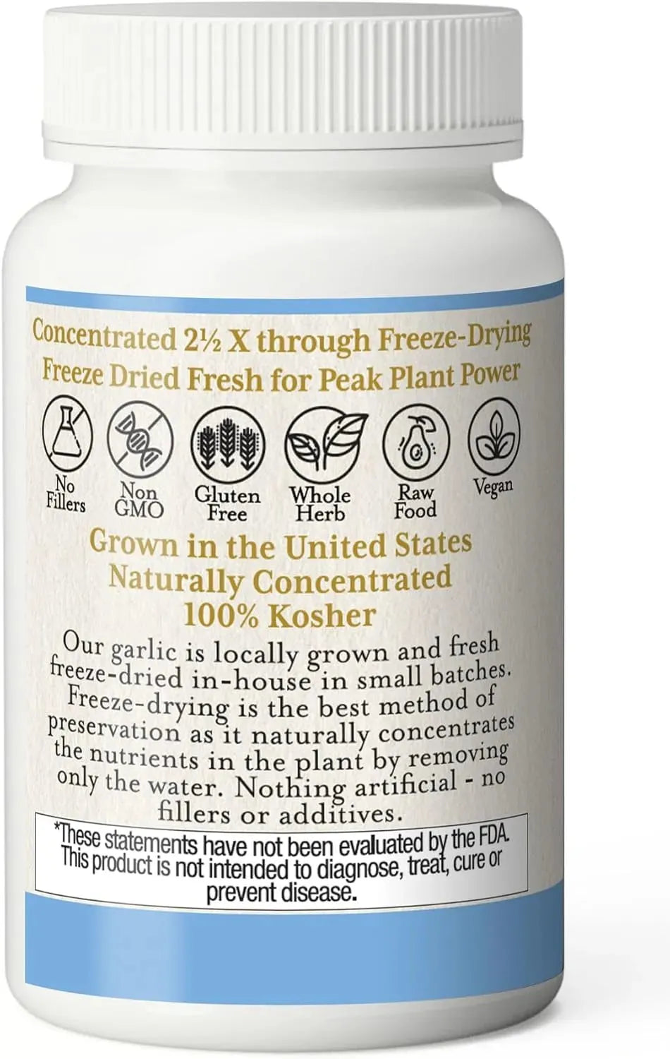 ECLECTIC HERB - Eclectic Raw Freeze-Dried Non-GMO Garlic 120 Capsulas - The Red Vitamin MX - Suplementos Alimenticios - {{ shop.shopifyCountryName }}