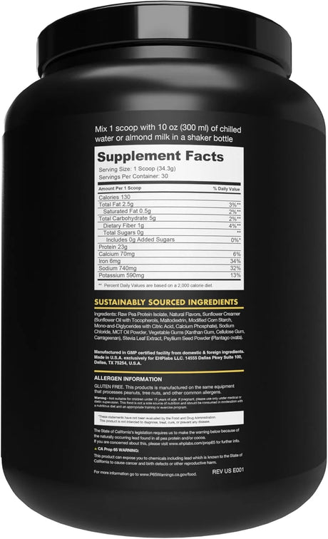 BLESSED - Blessed Vegan Protein Powder 23g of Pea Protein Banana Bread 1014Gr. - The Red Vitamin MX - Suplementos Alimenticios - {{ shop.shopifyCountryName }}