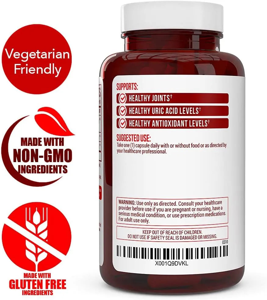 TRUEVANTAGE NUTRITION - Truevantage Nutrition Tart Cherry Extract 90 Capsulas - The Red Vitamin MX - Suplementos Alimenticios - {{ shop.shopifyCountryName }}