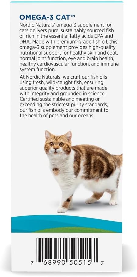 Nordic Naturals Omega-3 Cat Unflavored 2 Oz.