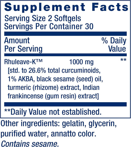 LIFE EXTENSION - Life Extension Fast Acting Relief 60 Capsulas Blandas - The Red Vitamin MX - Suplementos Alimenticios - {{ shop.shopifyCountryName }}