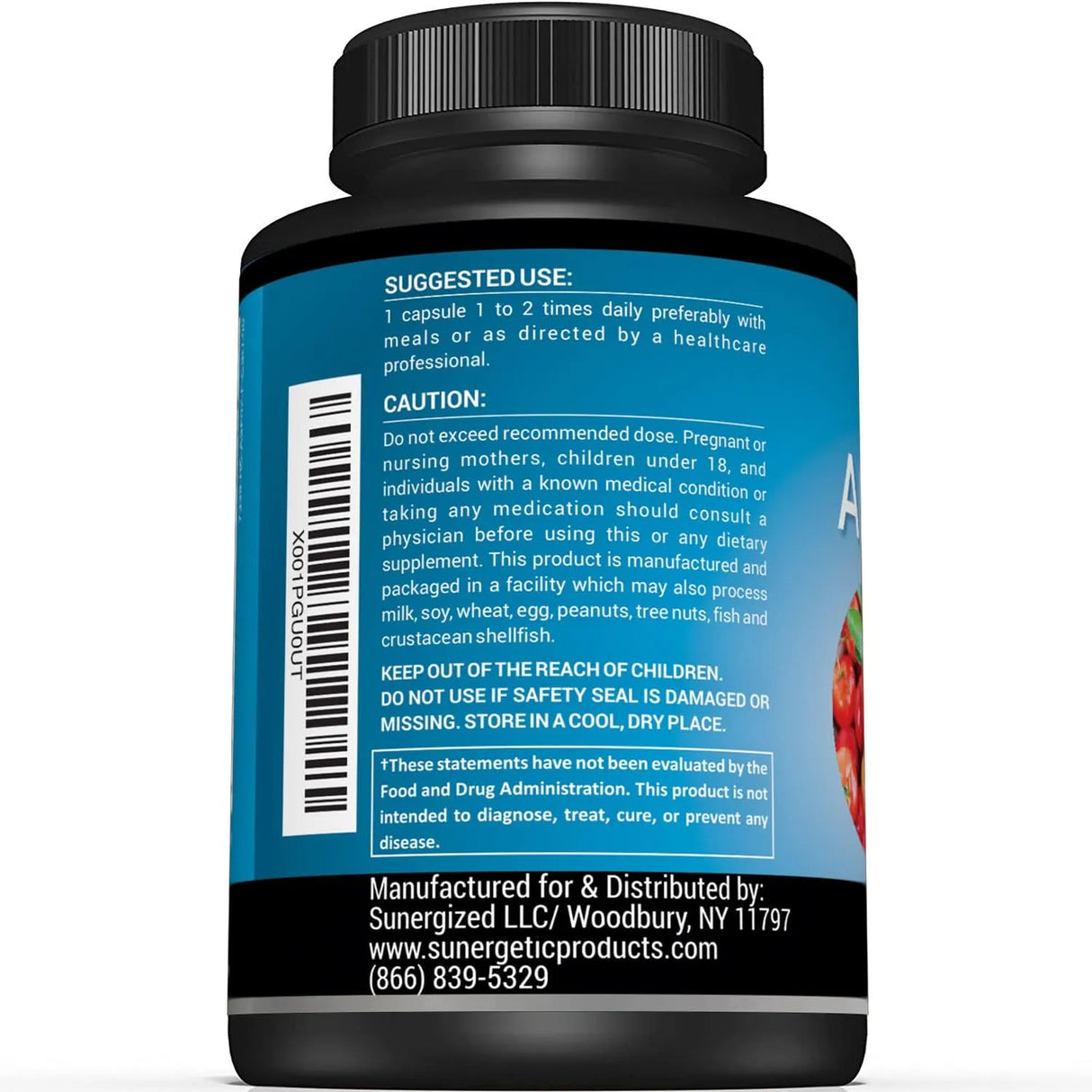 SUNERGETIC - Sunergetic Premium Adrenal Support 90 Capsulas - The Red Vitamin MX - Suplementos Alimenticios - {{ shop.shopifyCountryName }}