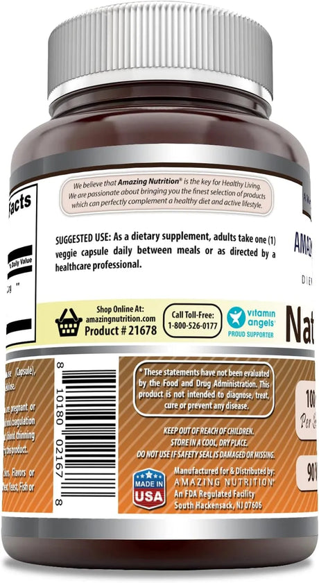 AMAZING FORMULAS - Amazing Formulas Nattokinase 100Mg. 90 Capsulas - The Red Vitamin MX - Suplementos Alimenticios - {{ shop.shopifyCountryName }}