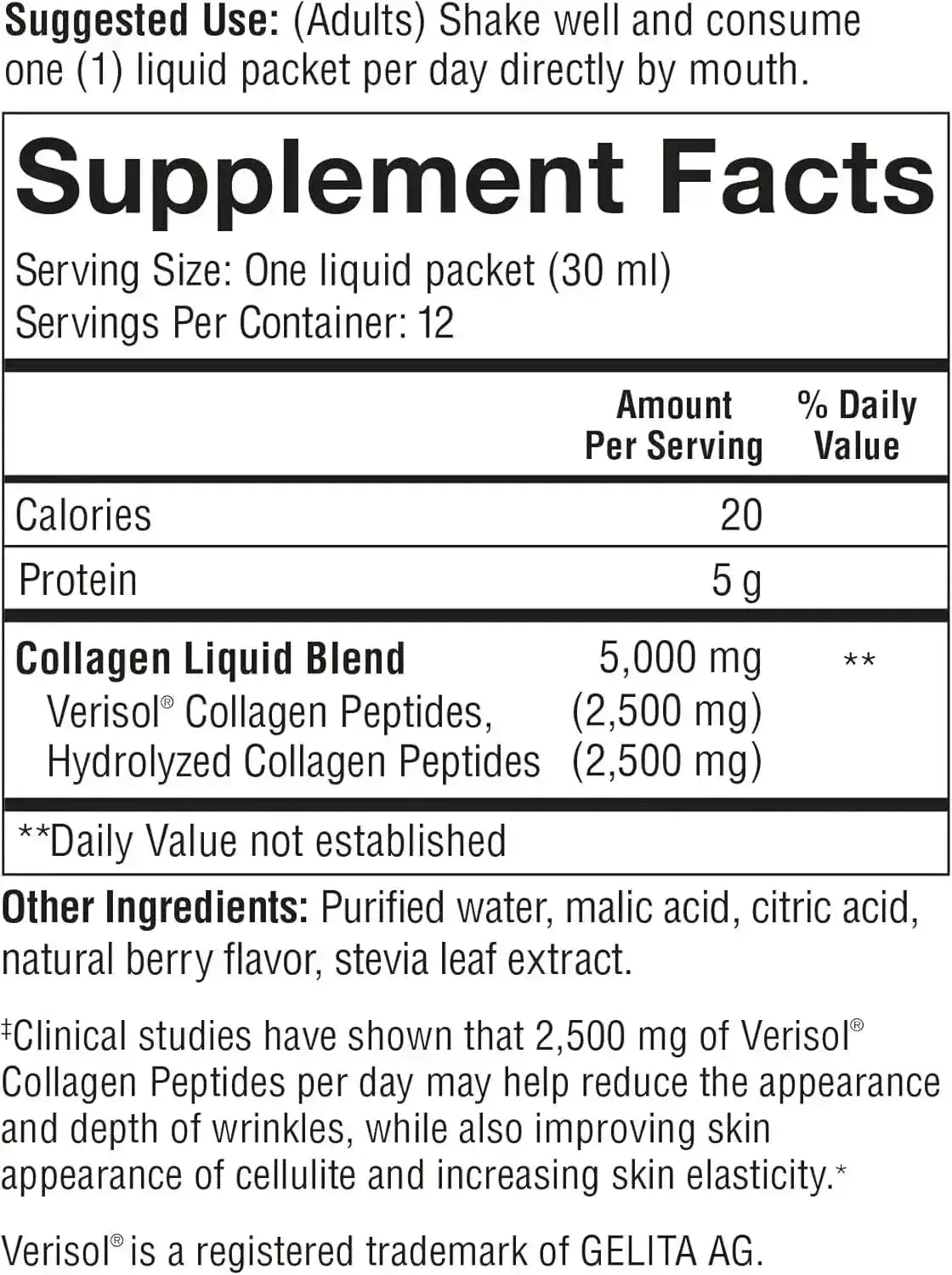 YOUTHEORY - Youtheory Collagen Liquid 12 Paquetes - The Red Vitamin MX - Suplementos Alimenticios - {{ shop.shopifyCountryName }}