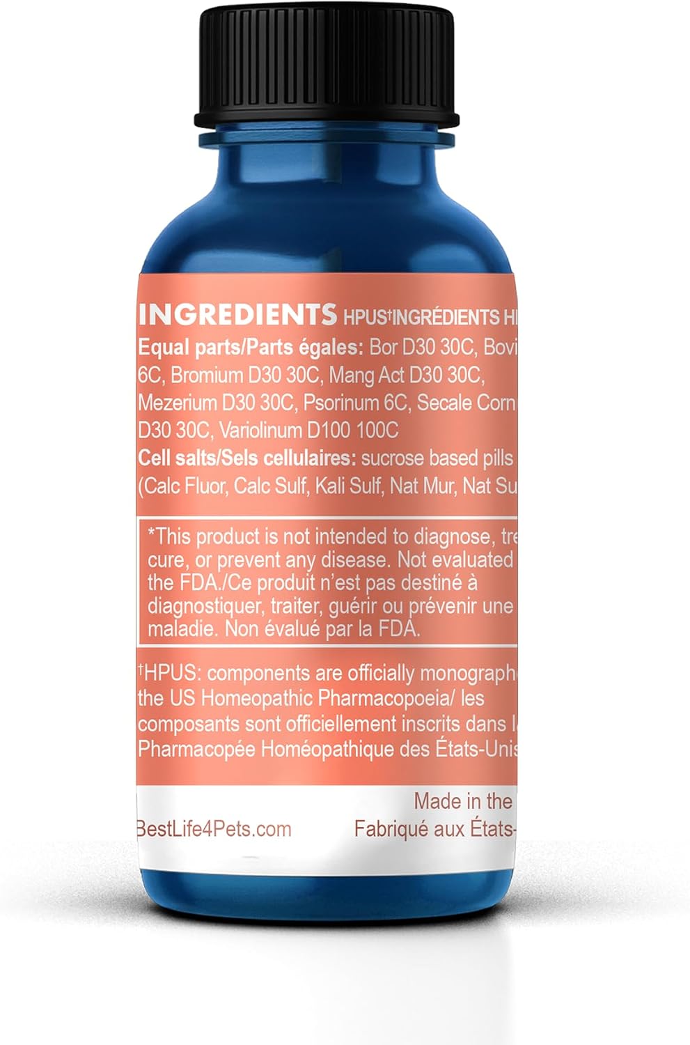 BestLife4Pets Mange Treatment for Cats 400 Tabletas