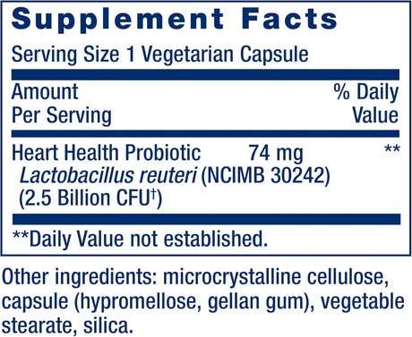 LIFE EXTENSION - Life Extension FLORASSIST Probiotic Heart Health 60 Capsulas - The Red Vitamin MX - Suplementos Alimenticios - {{ shop.shopifyCountryName }}