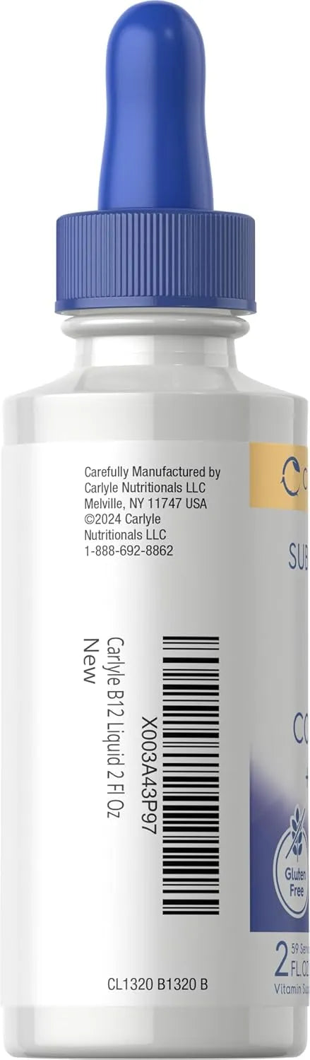 CARLYLE - Carlyle Sublingual Vitamin B Complex 2 Fl.Oz. - The Red Vitamin MX - Suplementos Alimenticios - {{ shop.shopifyCountryName }}
