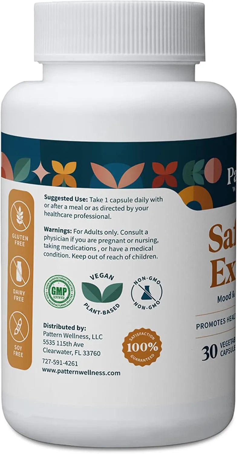 PATTERN WELLNESS - Pattern Wellness Saffron Extract 30 Capsulas - The Red Vitamin MX - Suplementos Alimenticios - {{ shop.shopifyCountryName }}