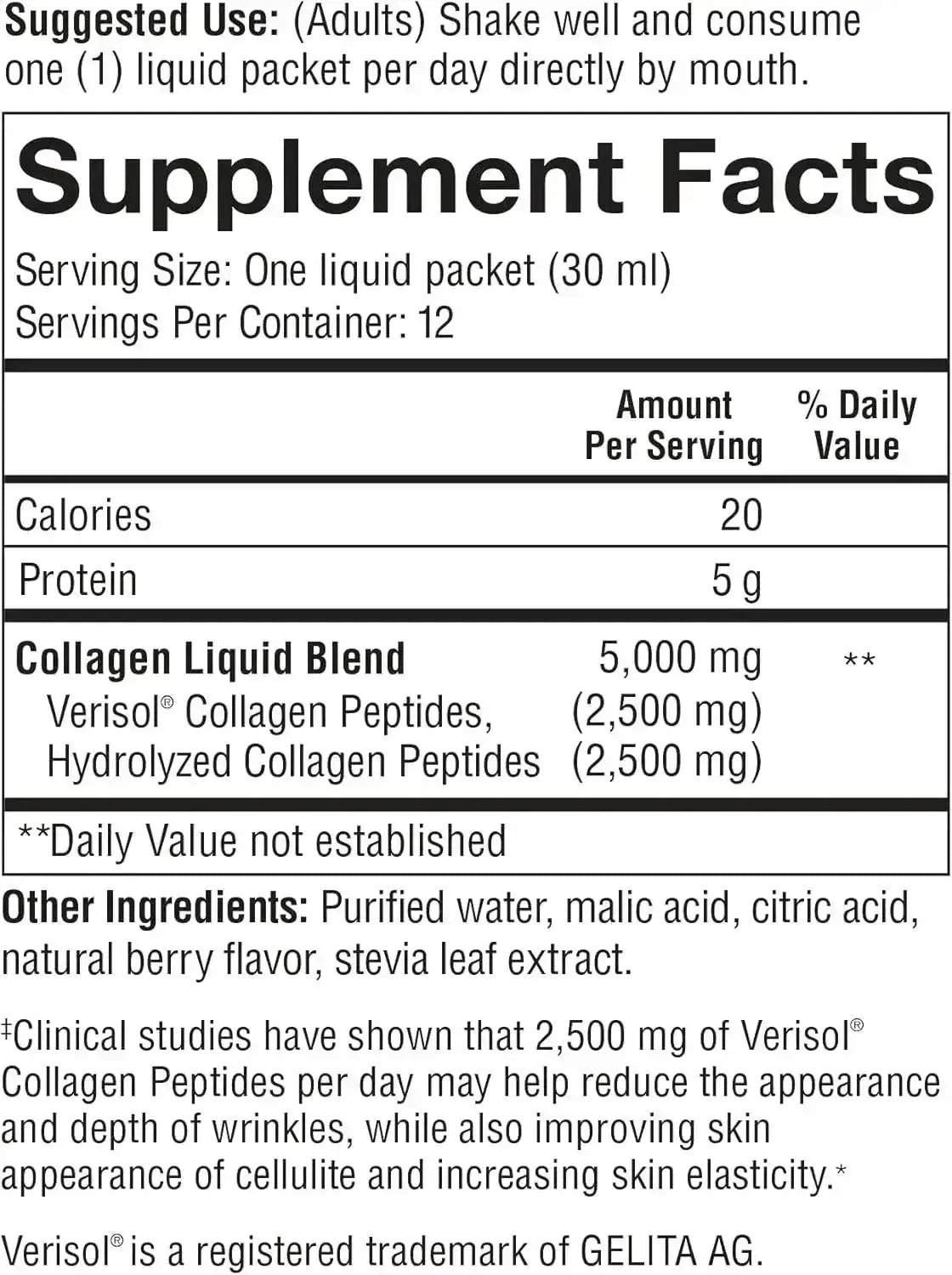 YOUTHEORY - Youtheory Collagen Liquid 12 Paquetes 2 Pack - The Red Vitamin MX - Suplementos Alimenticios - {{ shop.shopifyCountryName }}