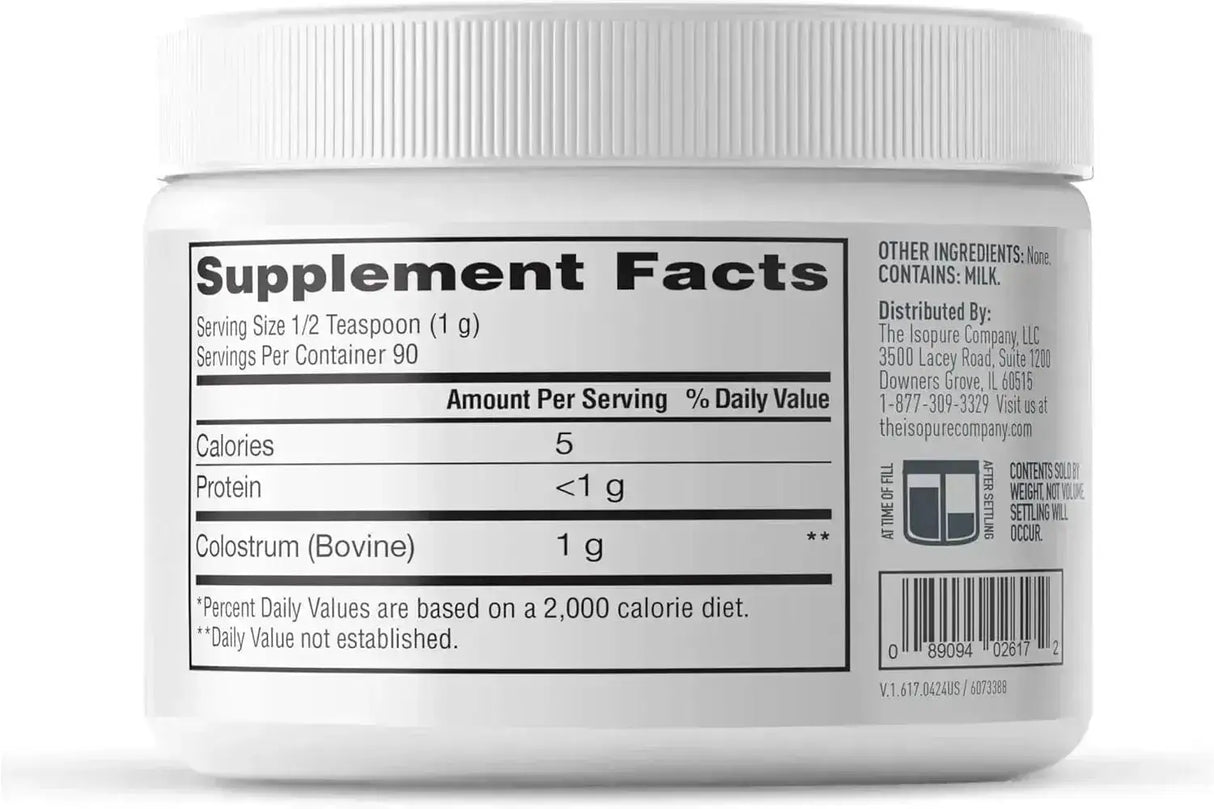 ISOPURE - Isopure Bovine Colostrum Powder 90 Servicios - The Red Vitamin MX - Suplementos Alimenticios - {{ shop.shopifyCountryName }}