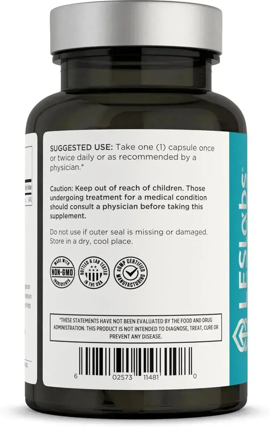 LES LABS - LES Labs Magnesium Citrate 120 Capsulas - The Red Vitamin MX - Suplementos Alimenticios - {{ shop.shopifyCountryName }}