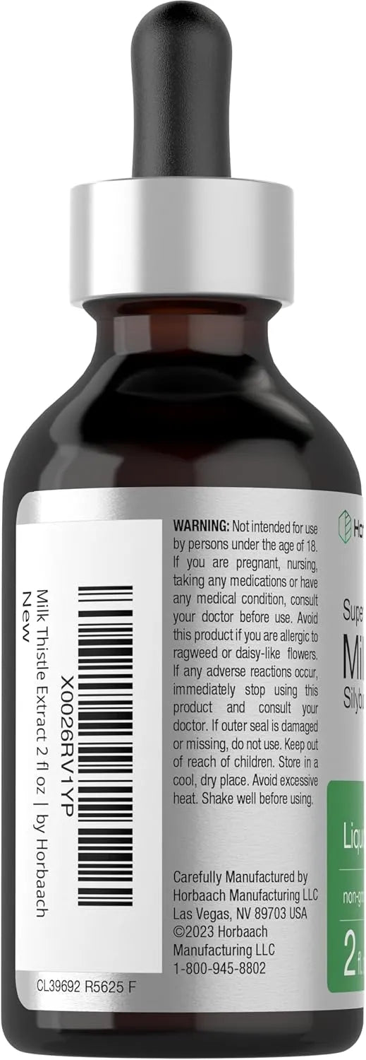 HORBAACH - Horbaach Milk Thistle Extract Liquid 2 Fl.Oz. - The Red Vitamin MX - Suplementos Alimenticios - {{ shop.shopifyCountryName }}