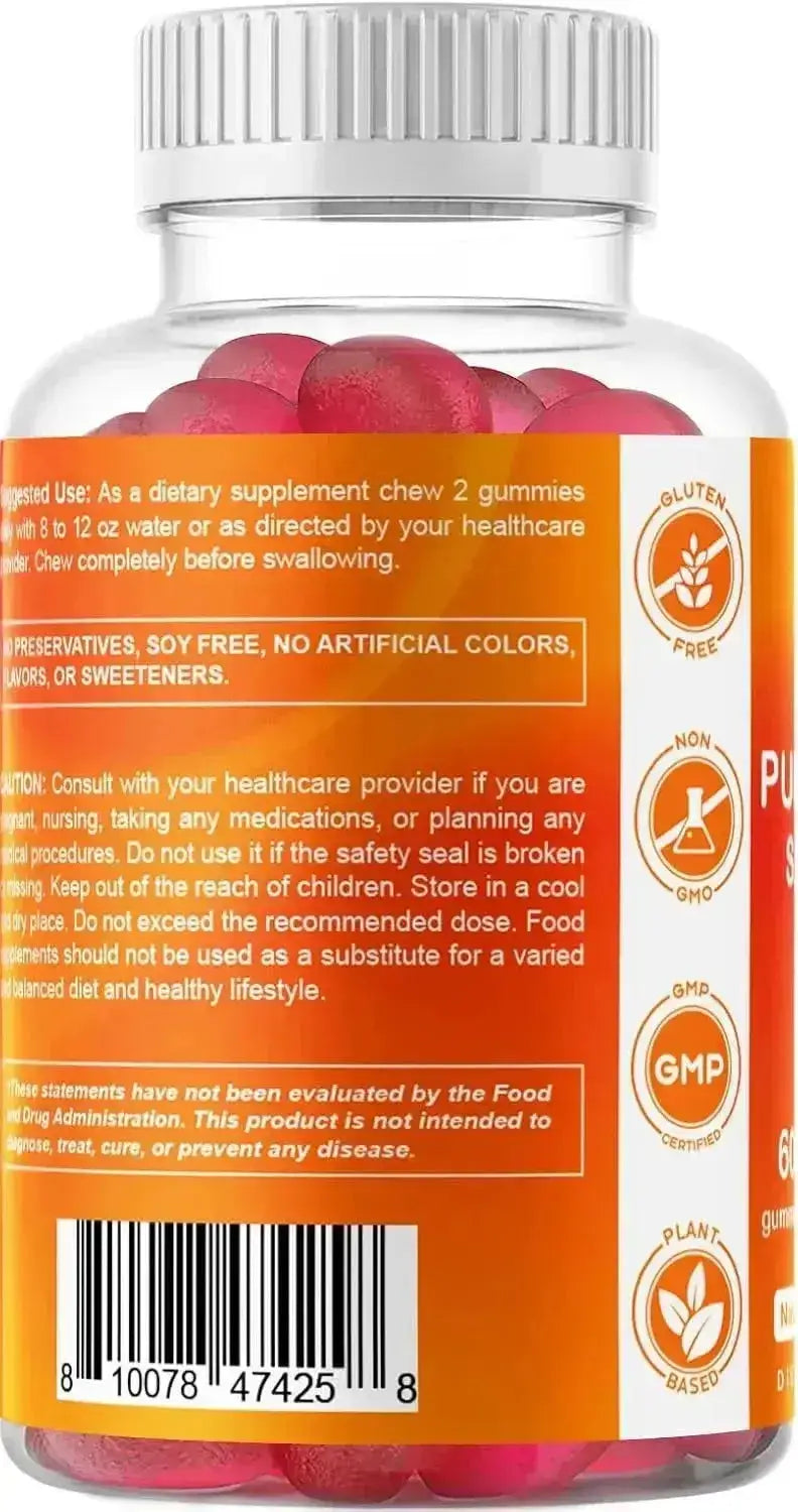 VITAMATIC - Vitamatic Sugar Free Pumpkin Seed Gummies 3000Mg. 60 Gomitas 2 Pack - The Red Vitamin MX - Suplementos Alimenticios - {{ shop.shopifyCountryName }}