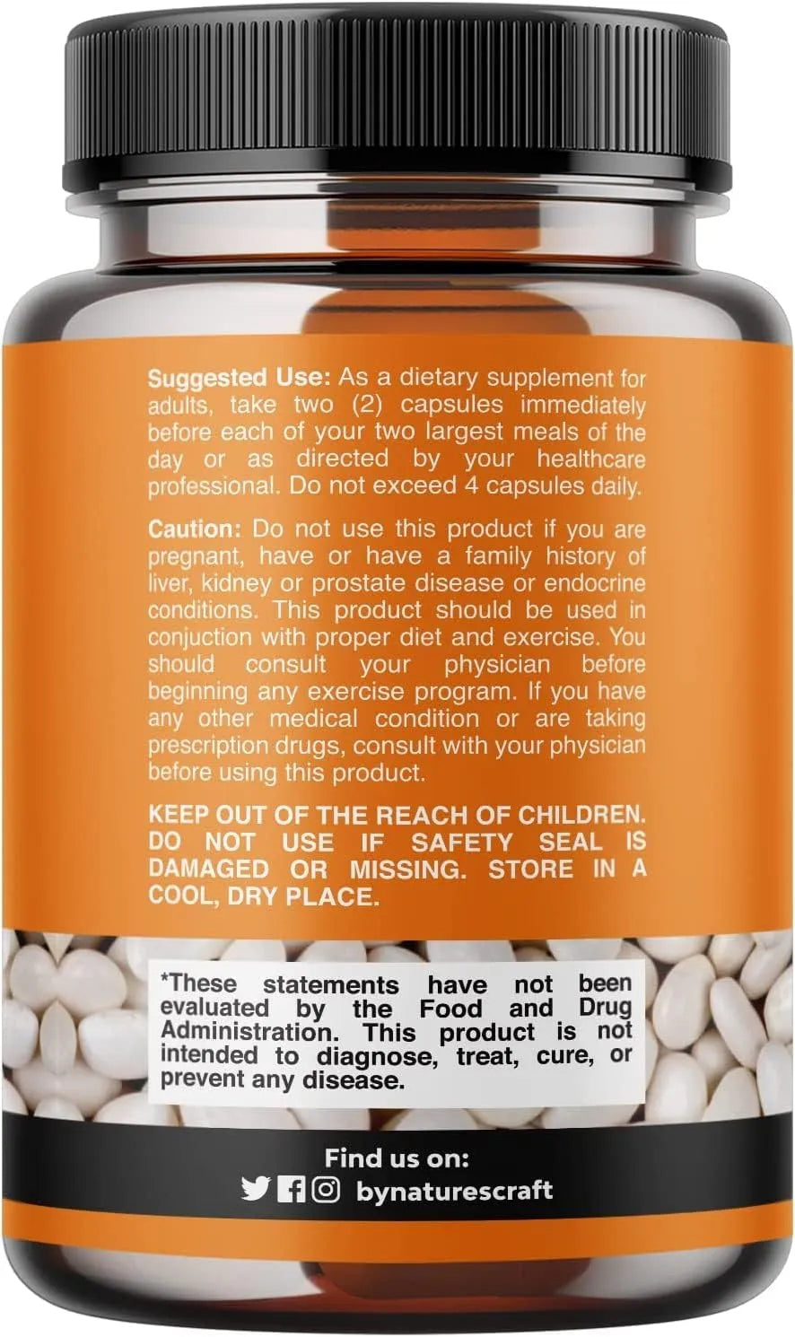 NATURES CRAFT - Natures Craft Natural White Kidney Bean Extract 60 Capsulas - The Red Vitamin MX - Suplementos Alimenticios - {{ shop.shopifyCountryName }}