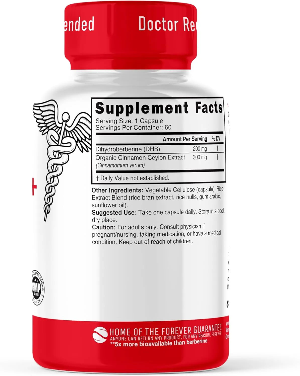 NATURE´S FUSIONS - Nature's Fusions Nutri Dihydroberberine 200Mg. 60 Capsulas - The Red Vitamin MX - Suplementos Alimenticios - {{ shop.shopifyCountryName }}