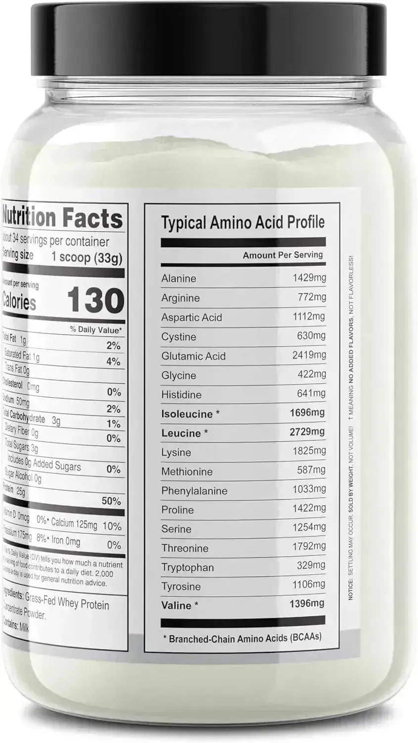 IT´S JUST! - It's Just! Whey Protein Concentrate Ultra Premium Grass-Fed Unflavored 2.5Lbs. - The Red Vitamin MX - Suplementos Alimenticios - {{ shop.shopifyCountryName }}