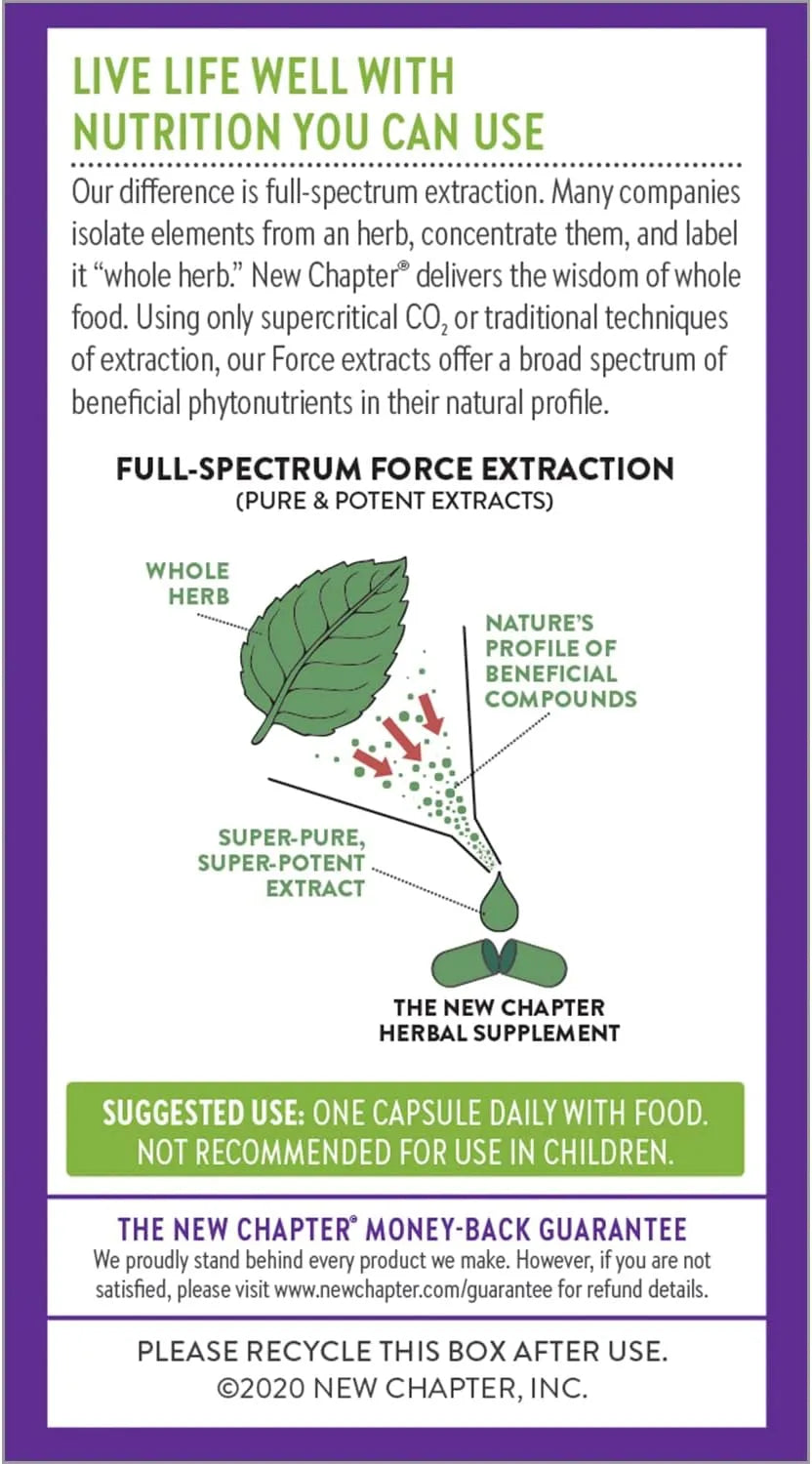 NEW CHAPTER - New Chapter Lemon Balm Force 30 Capsulas - The Red Vitamin MX - Suplementos Alimenticios - {{ shop.shopifyCountryName }}