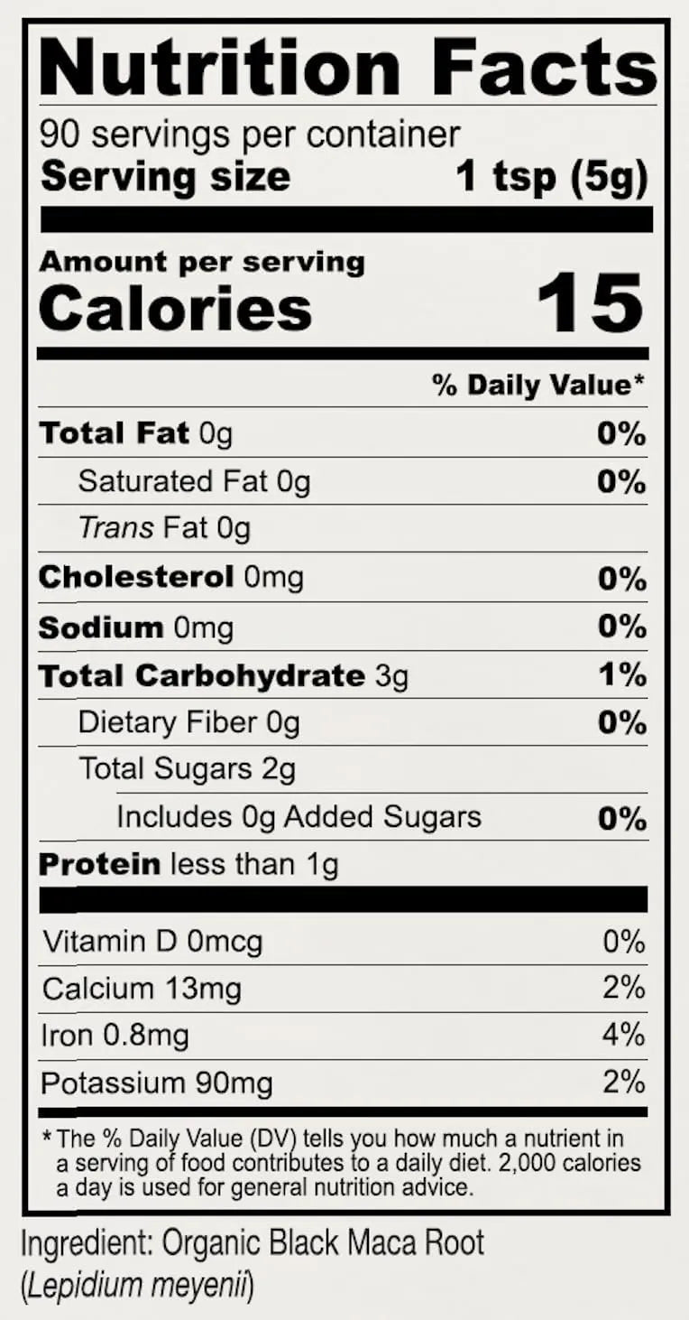 ANTHONY´S - Anthony's Organic Black Maca Powder 454Gr. - The Red Vitamin MX - Suplementos Alimenticios - {{ shop.shopifyCountryName }}