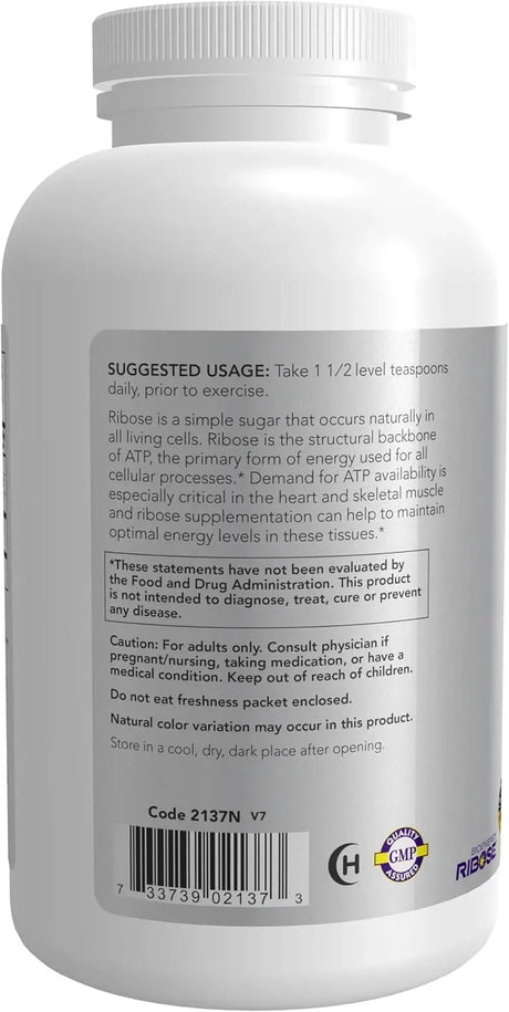 NOW SPORTS - NOW Sports Nutrition D-Ribose Powder 454Gr. - The Red Vitamin MX - Suplementos Alimenticios - {{ shop.shopifyCountryName }}
