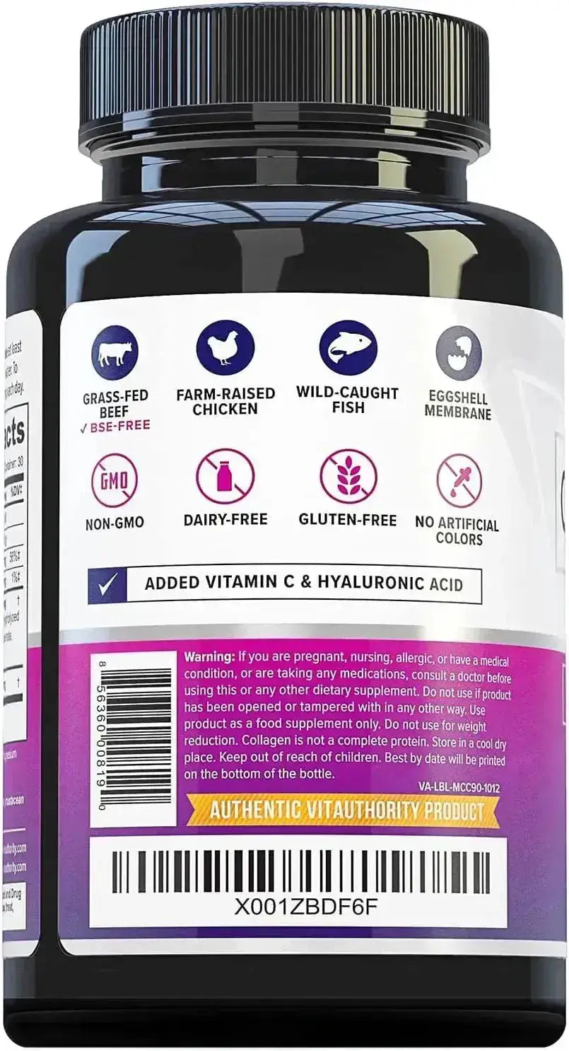 VITAUTHORITY - Vitauthority Multi Collagen 90 Capsulas - The Red Vitamin MX - Suplementos Alimenticios - {{ shop.shopifyCountryName }}