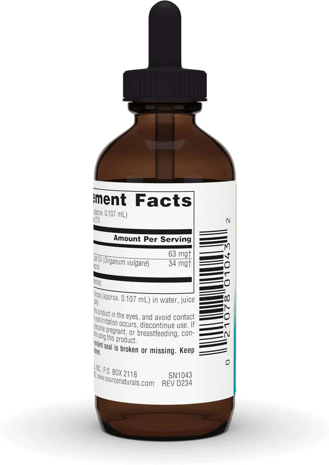 SOURCE NATURALS - Source Naturals Wellness Oil of Oregano 1 Fl.Oz. - The Red Vitamin MX - Suplementos Alimenticios - {{ shop.shopifyCountryName }}