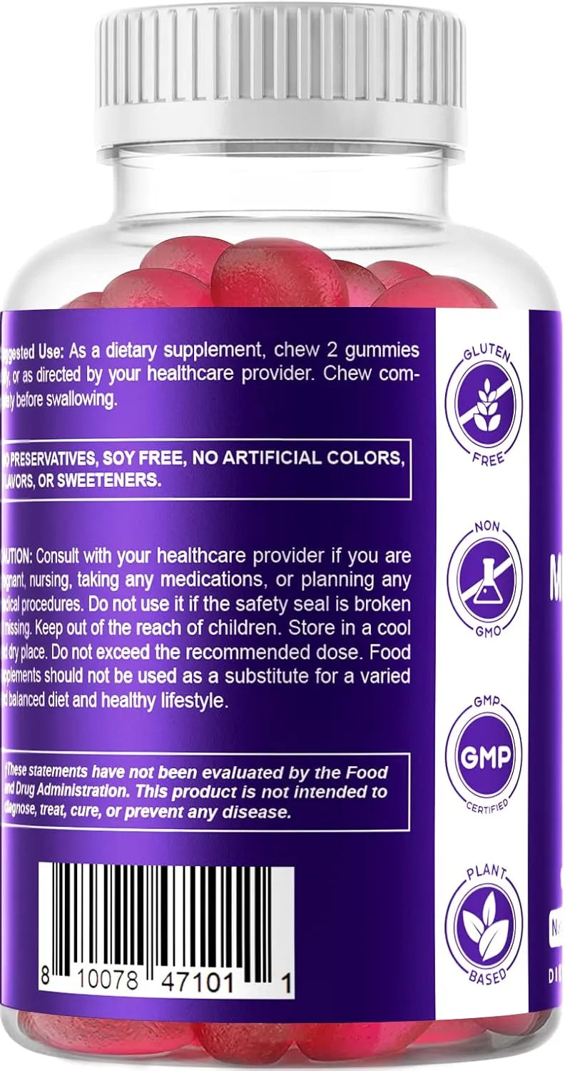 VITAMATIC - Vitamatic Melatonin 20Mg. 60 Gomitas 2 Pack - The Red Vitamin MX - Suplementos Alimenticios - {{ shop.shopifyCountryName }}