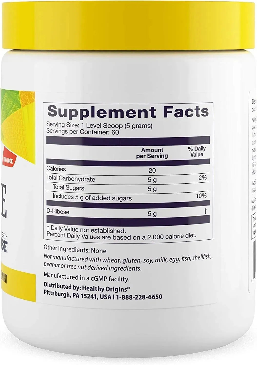 HEALTHY ORIGINS - Healthy Origins D-Ribose Powder 300Gr. - The Red Vitamin MX - Suplementos Alimenticios - {{ shop.shopifyCountryName }}