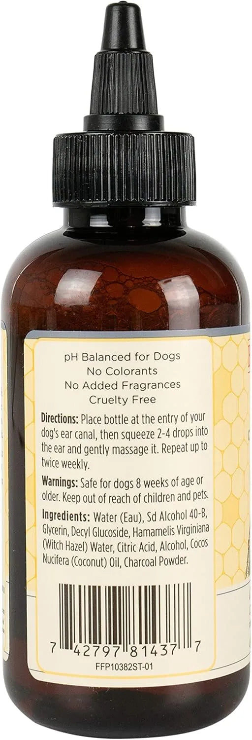 BURT'S BEES - Burt's Bees for Pets Care Plus+ Naturally Derived Charcoal & Coconut Oil Ear Wash for Dogs 4 Fl.Oz. - The Red Vitamin MX - Cuidado Del Oído De Perros - {{ shop.shopifyCountryName }}