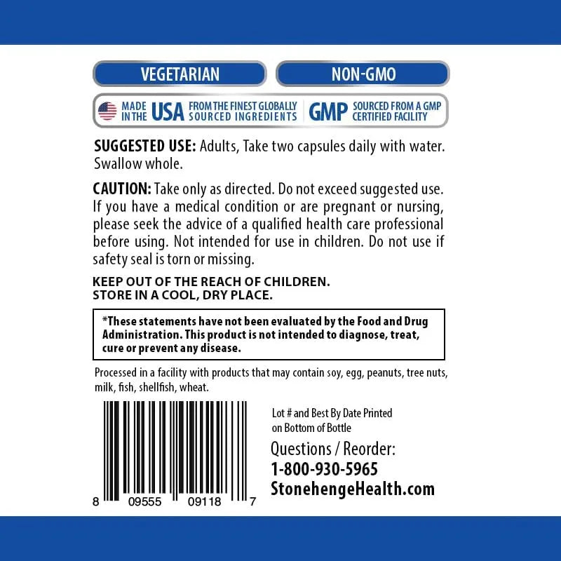 STONEHENGE HEALTH - Stonehenge Health Dynamic Mushrooms 60 Capsulas - The Red Vitamin MX - Suplementos Alimenticios - {{ shop.shopifyCountryName }}