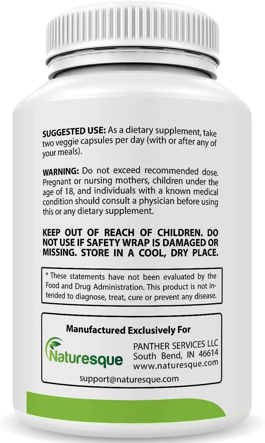 NATURESQUE - Naturesque White Mulberry Leaf Extract 1000Mg. 60 Capsulas - The Red Vitamin MX - Suplementos Alimenticios - {{ shop.shopifyCountryName }}